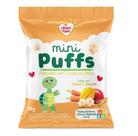 Mini Puffs Snack P/crianças Manga E Cenoura 6x15g -nhamimami Mini Puffs Snack P/crianças Manga E Cenoura 6x15g -nhamimami