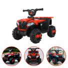 Mini Quadriciclo Carro Elétrico 6V Infantil Com Luzes e Som