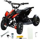 Mini Quadriciclo Infantil Gasolina Atv 49CC 2T Cross Trilha Off Road Importway WVATV-002P Preto