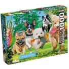 Mini Quebra-cabeça 1000 peças Corrida Canina - Grow