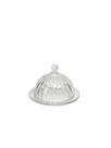 Mini queijeira de cristal com tampa 14cm