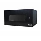 Mini Rack 5u Parede Preto Montado Organizador Cftv Informatica Switch Padrão 19