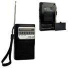 Mini Rádio De Bolso Fm/am/p2 De 2 Bandas Retrô Vertical AL-356