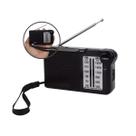 Mini Rádio De Bolso Portátil Fm/am 2 Bandas Retrô AL-355