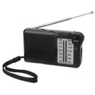 Mini Rádio Portátil AM/FM C/ Antena Retrátil Som Nítido Preto Mini Rádio Portátil AM/FM C/ Antena Retrátil Som Nítido Preto