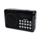Mini Rádio Portátil Bluetooth FM USB KA31 Kapbom