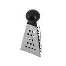 Mini Ralador 3 Faces Para Mesa Quadrangular Inox 9cm - RL-35-1