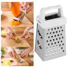 Mini Ralador de Aço Inox com 4 Faces Portátil Multiuso