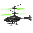 Mini rc infravermelho indução controle remoto rc brinquedo 2ch giroscópio helicóptero rc zangão