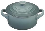 Mini redondo de grés Cocotte Le Creuset com tampa de 240 ml de sal marinho