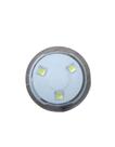 Mini Refletor Lampada Flexy S Adaptador 4,5w Branco Cabo 20M
