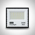 Mini Refletor LED 200W Floodlight Holofote À Prova D'água IP67 Bivolt Slim Iluminação Área Externa