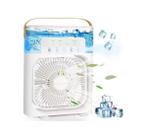 Mini Refrigerador De Ar Ventilador Umidificador Climatizador W1-15-5 Mini Refrigerador De Ar Ventilador Umidificador Climatizador W1-15-5