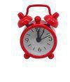 Mini Relógio Despertador M Vermelho com Alarme 6CM