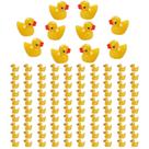 Mini Resin Duck Geepen, 200 unidades para decoração artesanal DIY Mini Resin Duck Geepen, 200 unidades para decoração artesanal DIY