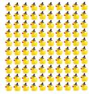 Mini Resin Duck LUTER 100 unidades com chapéu de bruxa de Halloween roxo Mini Resin Duck LUTER 100 unidades com chapéu de bruxa de Halloween roxo