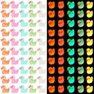 Mini Resin Ducks TOYMIS Glow in The Dark for Crafts 50 unidades