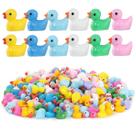 Mini Resin Ducks Ysesoai 150 unidades para decoração de jardim de casa de bonecas