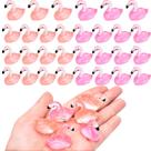 Mini Resin Flamingo Ducks Luminous, 30 unidades para artesanato e jardim doméstico