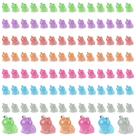 Mini Resin Luminous Frogs lasuroa 105 unidades para decoração de jardim