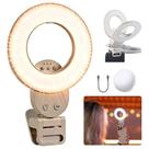 Mini Ring Light Godox Litemons LR30BI Bicolor Com Clip Flexível Para Celular Mini Ring Light Godox Litemons LR30BI Bicolor Com Clip Flexível Para Celular