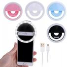 Mini Ring Light Selfie Luz De Led Para Celular Recarregável