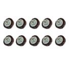 Mini Roda Lixa PG Aeme 75X25 Haste 6mm 10 Unidades