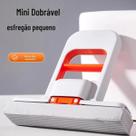Mini Rodo Mop Esfregão Portátil com Espremedor Absorvente Microfibra Inovador