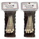Mini rolos de escova Hair Roller ALAZCO Vintage Style 16 peças