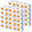 Mini rolos de pintura Leumoi 2", microfibra, 50 unidades