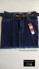 mini-saia jeans com detalhe rasgado