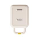 Mini sanduicheira elétrica grill gaabor antiaderente 600w branca 220v Mini sanduicheira elétrica grill gaabor antiaderente 600w branca 220v