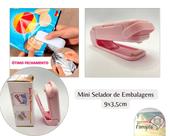 Mini Selador de Embalagens Plástico Portátil