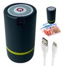 Mini Seladora A Vacuo Portatil Sela Embala Alimentos Comida Carne Frutas Legumes Embaladora Domestica Cozinha Casa Resistente