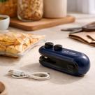 Mini Seladora Portátil Para Sacos Compacta E Prática