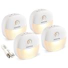 Mini sensor de movimento recarregável AUVON Night Light 2ª geração