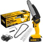 Mini Serra A Bateria 21v Portátil 6 Polegadas 550w Corte The Black Tools