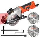 Mini serra circular Yunirvana 4Amp 3500RPM com guia a laser