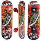 Mini Skate Madeira Infantil Completo Montado Até 30 Kg Mini Skate Madeira Infantil Completo Montado Até 30 Kg