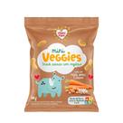 Mini Snack Veggie Nhami Mami Feijão, Arroz e Cenoura Sem Glúten - 18g Mini Snack Veggie Nhami Mami Feijão, Arroz e Cenoura Sem Glúten - 18g