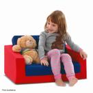 Mini Sofa Cama Infantil Colorido Sofazinho Criança