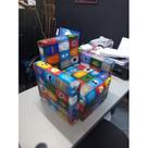 Mini Sofa Infantil de Crianças Poltrona Sofazinho Estampa Super Herois