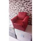 Mini Sofa Infantil Poltronas Criança 1 A 7 Anos Estampa Vinho Suede