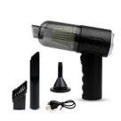 Mini Soprador Aspirador Pó Sem Fio Portátil Recarregável USB Carro Limpeza Casa Home Higienização Limpar