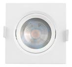Mini Spot Branco Neutro 4000k 5w Bivolt Quadrado - Luminatti