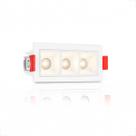 Mini Spot Downlight Triplo Embutir Pontual Led Bet91 Mini Spot Downlight Triplo Embutir Pontual Led Bet91