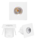 Mini Spot Embutir Móveis 1w 3,5cm Prata 2 Peças Por Caixa Mini Spot Embutir Móveis 1w 3,5cm Prata 2 Peças Por Caixa
