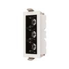 Mini Spot Focco 6w Antiofuscante Preto E Branco 45 Gaya