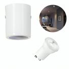 Mini Spot Luminária Teto Sobrepor Fixo Redondo GU10 Led Incluso 3.5w Cor:BrancoLed:6000k