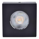 Mini Spot Plafon Sobrepor Quadrado 5w Preto 3000k Bco-quente(Preto,110V/220V) Mini Spot Plafon Sobrepor Quadrado 5w Preto 3000k Bco-quente(Preto,110V/220V)